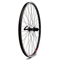 Rear wheel 26" // 36H, V-brake // cassette, double-wall, quick-release