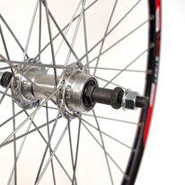 Rear wheel 28/29" HL20DA // V-brake, 36H // screw-on freewheel, nut mounting