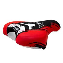 Saddle MonteGrappa 4KIDS 16/20", 230x150mm (black/red)