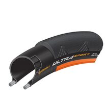 Tyre Continental Ultra Sport 2 700x25C (25-622) folding with orange stripe