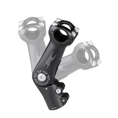 Stem FORCE S6.3 25,4/110mm adjustable (black)